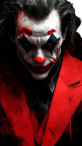 Grimdark Joker Vinyl Car Decal Sticker – Waterproof & UV-Resistant 8"