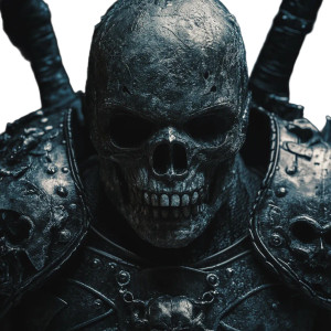 Dark Fantasy Warrior V28 Vinyl Car Decal Sticker – Waterproof & UV-Resistant 8"