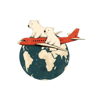 Joyful World Journey Vinyl Car Decal Sticker – Waterproof & UV-Resistant 8"