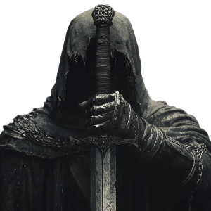 Grimdark Warrior Vinyl Car Decal Sticker – Waterproof & UV-Resistant 8"