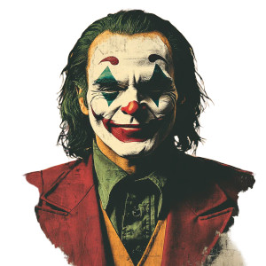 Vintage Joker Poster Vinyl Car Decal Sticker – Waterproof & UV-Resistant 8"