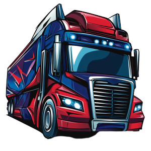Cartoon Bus Prime Vinyl Car Decal Sticker – Waterproof & UV-Resistant 8"