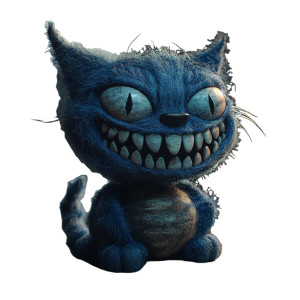 Evil Cheshire Cat Vinyl Car Decal Sticker – Waterproof & UV-Resistant 8" Evil Cheshire Cat Vinyl Car Decal Sticker – Waterproof & UV-Resistant 8"