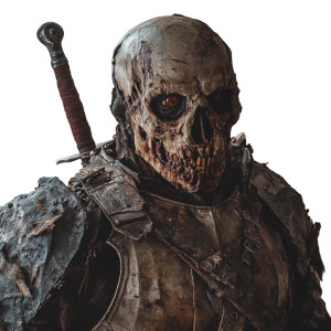 Undead Knight V12 Vinyl Car Decal Sticker – Waterproof & UV-Resistant 8"