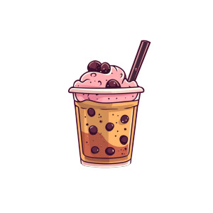 Cute Boba Tea Vinyl Car Decal Sticker – Waterproof & UV-Resistant 8" Cute Boba Tea Vinyl Car Decal Sticker – Waterproof & UV-Resistant 8"