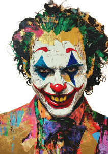 Joker Art Vinyl Car Decal Sticker – Waterproof & UV-Resistant 8" Joker Art Vinyl Car Decal Sticker – Waterproof & UV-Resistant 8"