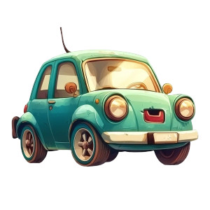 Cute Cartoon Car Vinyl Car Decal Sticker – Waterproof & UV-Resistant 8" Cute Cartoon Car Vinyl Car Decal Sticker – Waterproof & UV-Resistant 8"