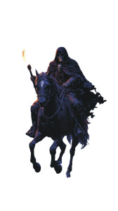 Ghostly Rider Vinyl Car Decal Sticker – Waterproof & UV-Resistant 8"