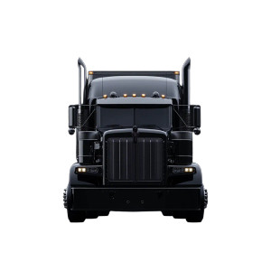 Black Big Rig Vinyl Car Decal Sticker – Waterproof & UV-Resistant 8"