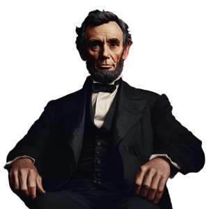 Abraham Lincoln Vinyl Car Decal Sticker – Waterproof & UV-Resistant 8" Abraham Lincoln Vinyl Car Decal Sticker – Waterproof & UV-Resistant 8"