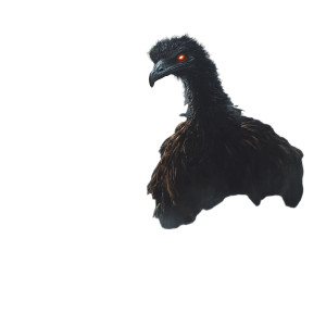 Creepy Emu Vinyl Car Decal Sticker – Waterproof & UV-Resistant 8"