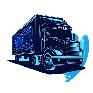 Truck Electronics Logo Vinyl Car Decal Sticker – Waterproof & UV-Resistant 8"