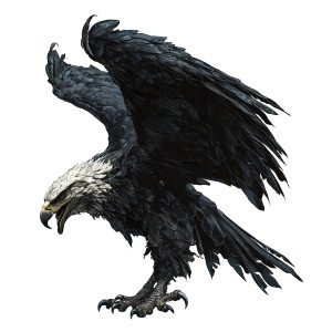 Ancient Giant Eagle Vinyl Car Decal Sticker – Waterproof & UV-Resistant 8"