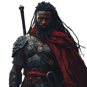 Majestic Warrior King V2 Vinyl Car Decal Sticker – Waterproof & UV-Resistant 8"