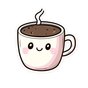 Hot Chocolate Sticker Vinyl Car Decal Sticker – Waterproof & UV-Resistant 8" Hot Chocolate Sticker Vinyl Car Decal Sticker – Waterproof & UV-Resistant 8"