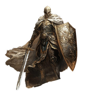 Heroic Fantasy Warrior V2 Vinyl Car Decal Sticker – Waterproof & UV-Resistant 8"