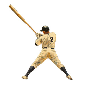 Space Homerun Card Vinyl Car Decal Sticker – Waterproof & UV-Resistant 8"