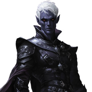 Evil Half-Drow Brother Vinyl Car Decal Sticker – Waterproof & UV-Resistant 8"