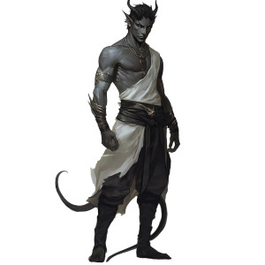 Tiefling Rogue Vinyl Car Decal Sticker – Waterproof & UV-Resistant 8" Tiefling Rogue Vinyl Car Decal Sticker – Waterproof & UV-Resistant 8"