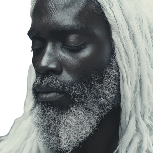 Divine Black Figures Vinyl Car Decal Sticker – Waterproof & UV-Resistant 8"