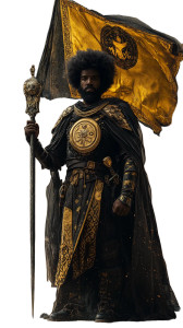 Royal Afro Warrior V2 Vinyl Car Decal Sticker – Waterproof & UV-Resistant 8" Royal Afro Warrior V2 Vinyl Car Decal Sticker – Waterproof & UV-Resistant 8"