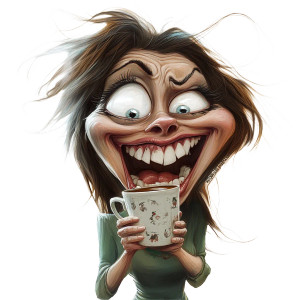 Frazzled Coffee Lover Vinyl Car Decal Sticker – Waterproof & UV-Resistant 8" Frazzled Coffee Lover Vinyl Car Decal Sticker – Waterproof & UV-Resistant 8"