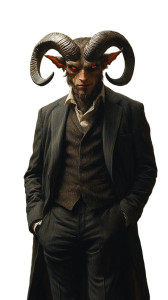 Demonic Formal Attire Vinyl Car Decal Sticker – Waterproof & UV-Resistant 8" Demonic Formal Attire Vinyl Car Decal Sticker – Waterproof & UV-Resistant 8"