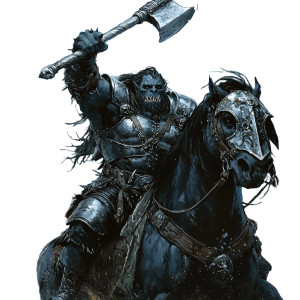 Orc Warrior V6 Vinyl Car Decal Sticker – Waterproof & UV-Resistant 8"