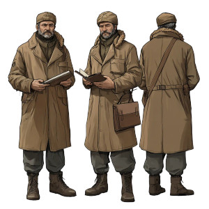 Soviet Scientist Sprite Vinyl Car Decal Sticker – Waterproof & UV-Resistant 8"