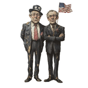 Allegory Of Betrayal Vinyl Car Decal Sticker – Waterproof & UV-Resistant 8"