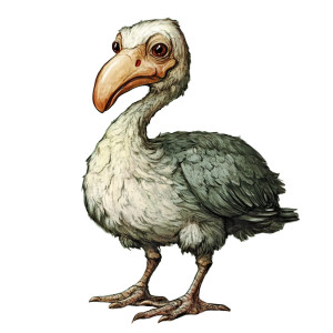 Dodo Bird Illustration Vinyl Car Decal Sticker – Waterproof & UV-Resistant 8" Dodo Bird Illustration Vinyl Car Decal Sticker – Waterproof & UV-Resistant 8"