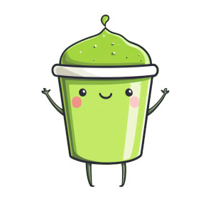 Cartoon Matcha Cup Vinyl Car Decal Sticker – Waterproof & UV-Resistant 8" Cartoon Matcha Cup Vinyl Car Decal Sticker – Waterproof & UV-Resistant 8"