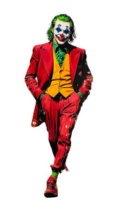 Evil Laugh Joker V2 Vinyl Car Decal Sticker – Waterproof & UV-Resistant 8"