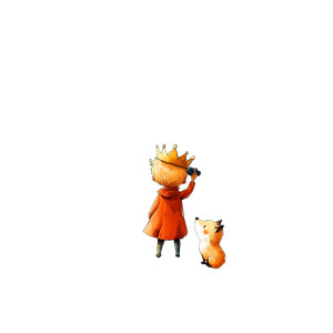 Le Petit Prince Vinyl Car Decal Sticker – Waterproof & UV-Resistant 8"