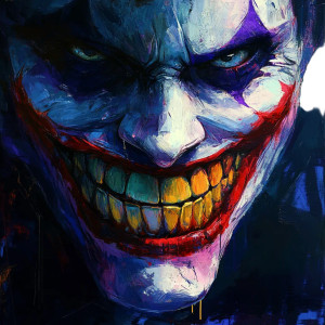 Joker'S Grin V2 Vinyl Car Decal Sticker – Waterproof & UV-Resistant 8"