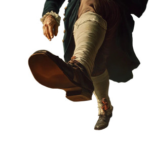 Giant George Washington Vinyl Car Decal Sticker – Waterproof & UV-Resistant 8"