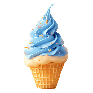 Dessert Illustration Vinyl Car Decal Sticker – Waterproof & UV-Resistant 8"