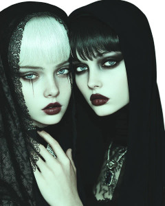 Nun Star-Crossed Lovers Vinyl Car Decal Sticker – Waterproof & UV-Resistant 8"