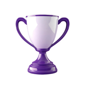 Winner Cup Vinyl Car Decal Sticker – Waterproof & UV-Resistant 8"