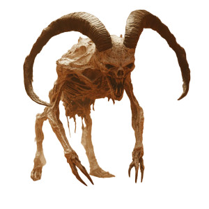 Martian Demon Creature Vinyl Car Decal Sticker – Waterproof & UV-Resistant 8"