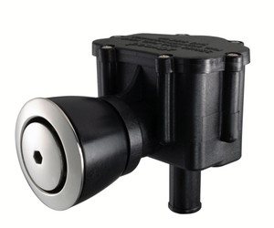 Attwood Marine Fuel Tank Vent | For 5/8" Hose | P-Trap, Flush Mount | Surge & Water Protection Attwood Marine Fuel Tank Vent | For 5/8" Hose | P-Trap, Flush Mount | Surge & Water Protection