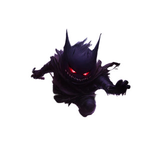 Gengar Demon Slayer Vinyl Car Decal Sticker – Waterproof & UV-Resistant 8"