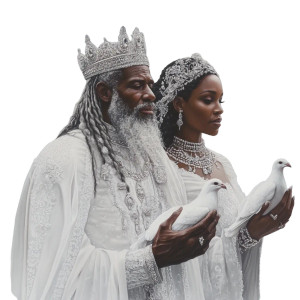 African Royalty Portrait Vinyl Car Decal Sticker – Waterproof & UV-Resistant 8" African Royalty Portrait Vinyl Car Decal Sticker – Waterproof & UV-Resistant 8"
