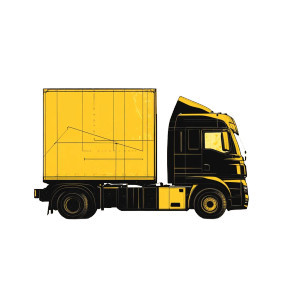 Minimalist Truck Vinyl Car Decal Sticker – Waterproof & UV-Resistant 8" Minimalist Truck Vinyl Car Decal Sticker – Waterproof & UV-Resistant 8"
