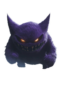 Realistic Gengar V2 Vinyl Car Decal Sticker – Waterproof & UV-Resistant 8"