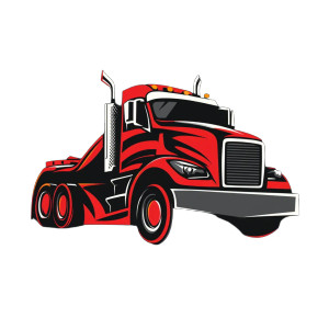 Righteous Transport Logo Vinyl Car Decal Sticker – Waterproof & UV-Resistant 8"