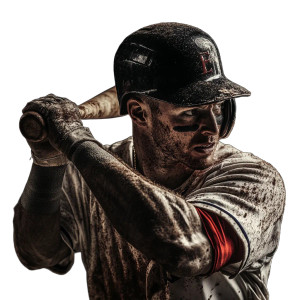 Baseball Player V8 Vinyl Car Decal Sticker – Waterproof & UV-Resistant 8"