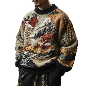 Three Kingdoms Sweater Vinyl Car Decal Sticker – Waterproof & UV-Resistant 8"