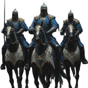 Medieval Cavalry Vinyl Car Decal Sticker – Waterproof & UV-Resistant 8" Medieval Cavalry Vinyl Car Decal Sticker – Waterproof & UV-Resistant 8"