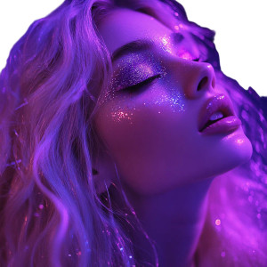 Dreamy Glitter Portrait Vinyl Car Decal Sticker – Waterproof & UV-Resistant 8" Dreamy Glitter Portrait Vinyl Car Decal Sticker – Waterproof & UV-Resistant 8"